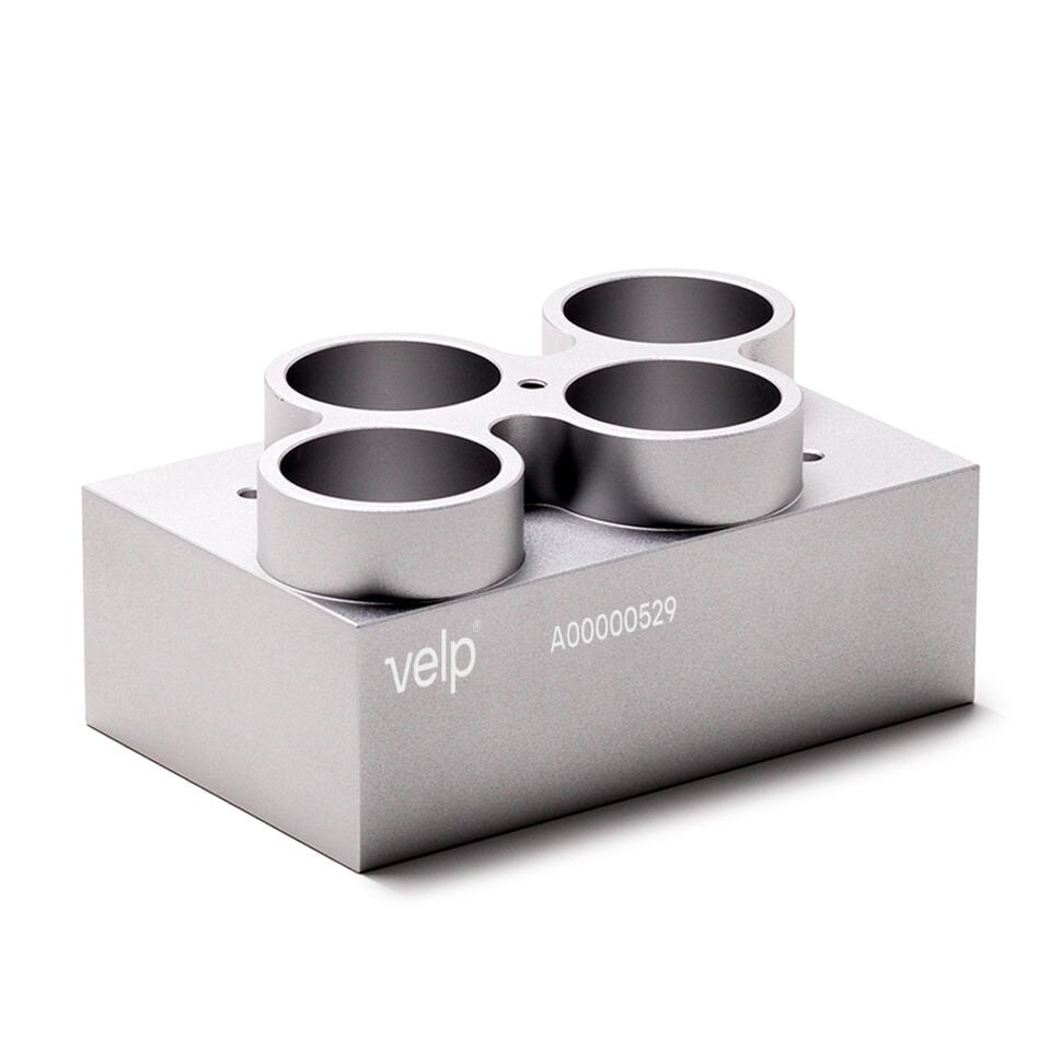 VELP A00000529 COD-W04-D420-A Blok 4 x 42 mm yuvarlak tabanlı tüpler