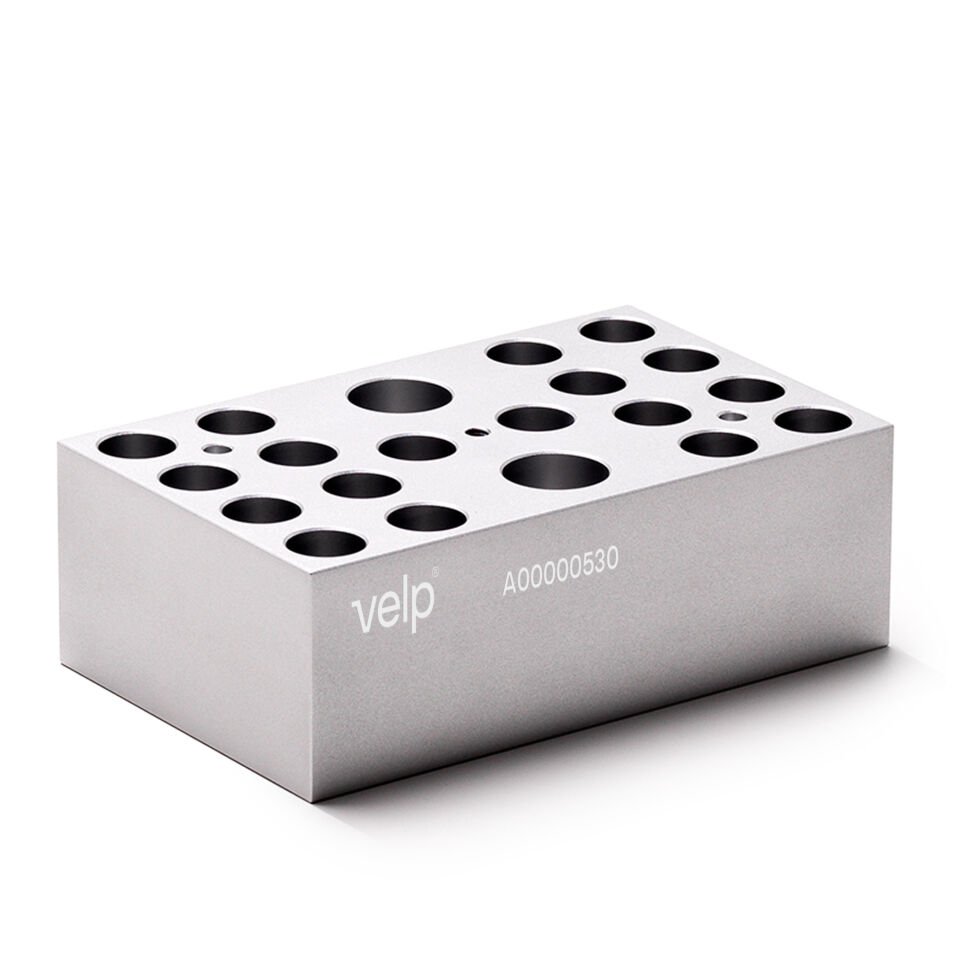 VELP A00000530 COD-W20-COMBO Blok 16 / 22 mm yuvarlak tabanlı tüpler