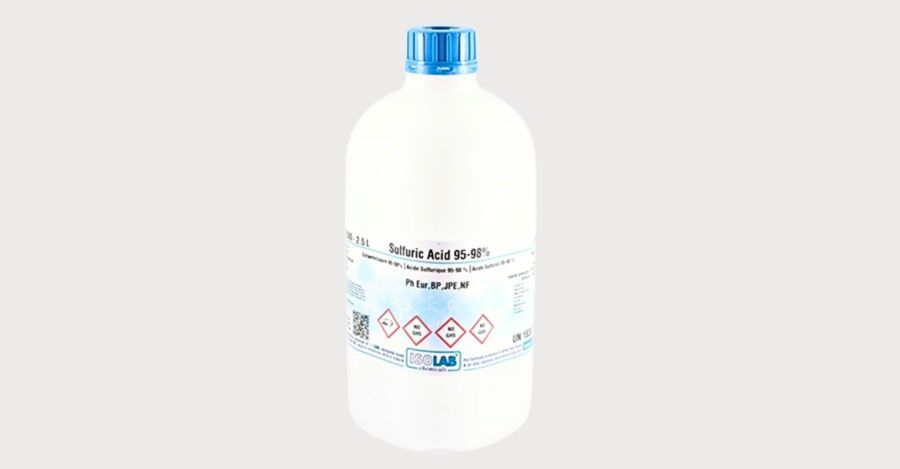 ISOLAB 970.023.2500 sülfürik asit %95-98, ph eur,bp,jpe,nf Cas No = 7664-93-9