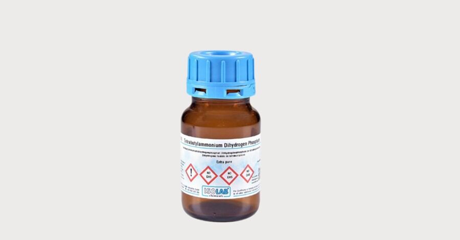 ISOLAB 972.082.1025 tetrabutilamonyum dihidrojen fosfat $ ≥ %99 ekstra saf Cas No = 5574-97-0