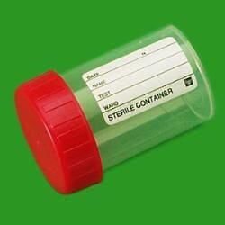 LP Italiana L206148 Numune Kabı, Plastik, PP, Hacim 60 ml,Steril, Etiketli (CE)  Ambalaj: 50 Ad.