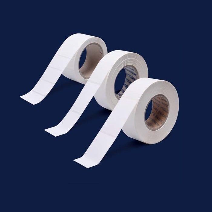 ISOLAB 099.03.050 etiket - dikdörtgen - 30 x 50 mm (1000 etiket )