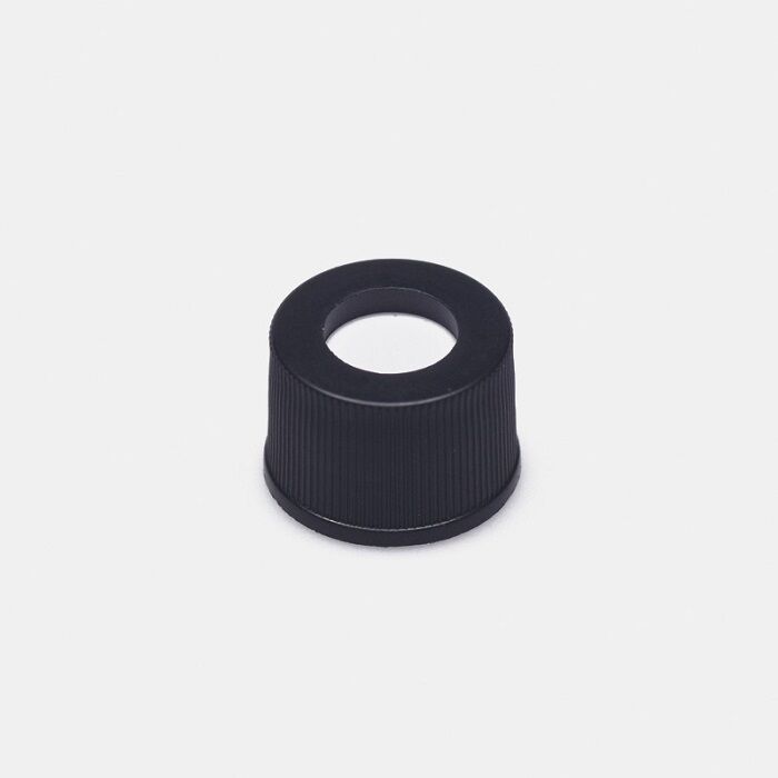 ISOLAB 096.01.001 kapak + septa - N9 - silikon/PTFE - yarıksız (100 adet)