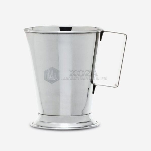 ISOLAB 025.05.901 beher - kulplu - paslanmaz çelik - 1000 ml (1 adet )