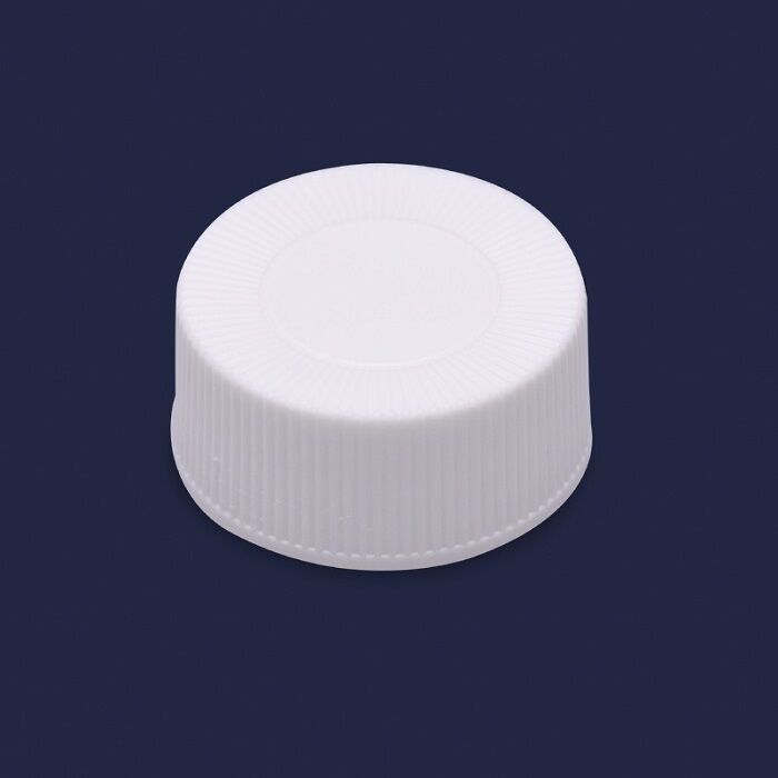 ISOLAB 096.05.011 kapak + septa - silikon / PTFE - deliksiz - N24 vial için (100 adet)