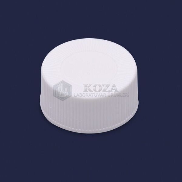 ISOLAB 096.05.011 kapak + septa - silikon / PTFE - deliksiz - N24 vial için (100 adet)