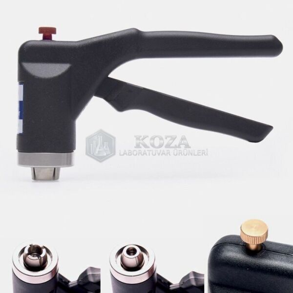 ISOLAB 097.01.011 crimper - ergonomik - N11 kapaklar için - el ile (1 adet)