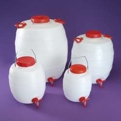 LP Italiana L290292 HDPE Bidon, Geniş Boyunlu, Musluklu, 25 Lt.  Ambalaj: 1 Ad.