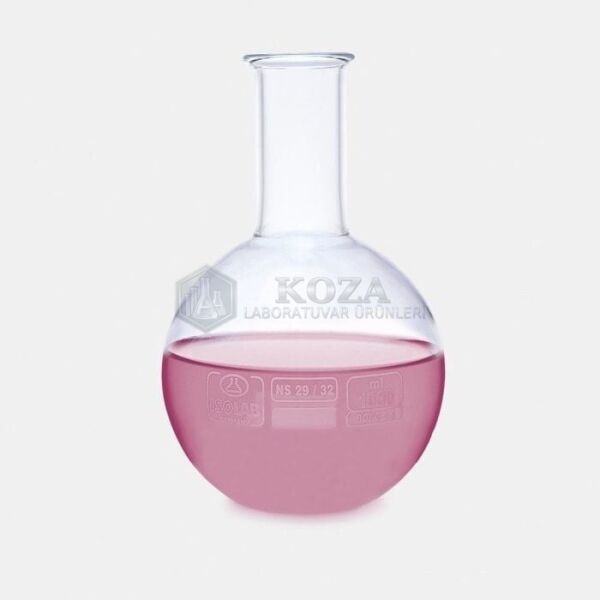 ISOLAB 029.01.904 balon - cam - dibi düz - 4000 ml (1 adet )