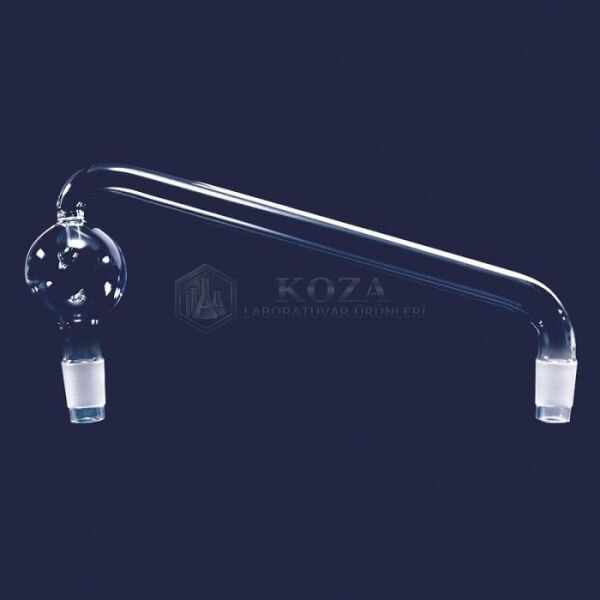 ISOLAB 065.54.014 distilasyon bağlantıları - sıçratma tutuculu - kondensersiz - erkek şilif(ler) : NS 29/32 - gövde uzunluğu 150 mm (1 adet)