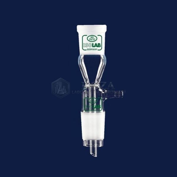 ISOLAB 065.39.029 adaptör - alım - vakum için - düz - dişi şilif : NS29/32 - erkek şilif : NS29/32 (1 adet)
