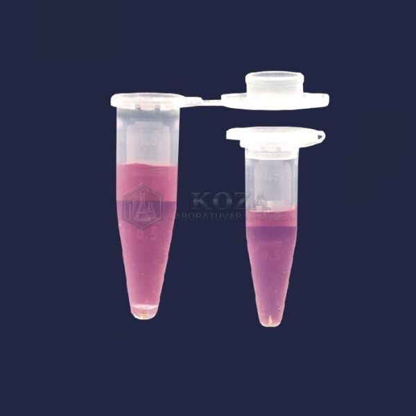 ISOLAB 078.05.022 tüp - santrfüj - mikro - kilitli kapaklı - 1,5 ml - steril (500 adet)
