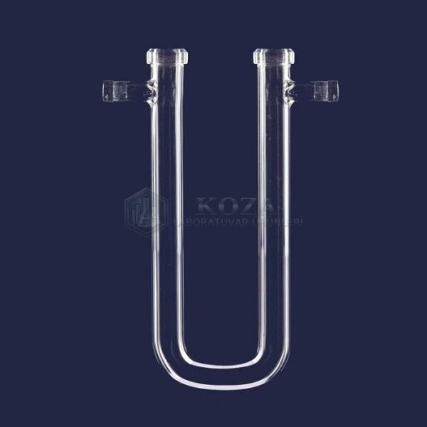 ISOLAB 065.62.100 kurutma tüpü - U şekilli - 100 mm - çap : 13 mm - dişi şilif : NS 14/23 (1 adet)