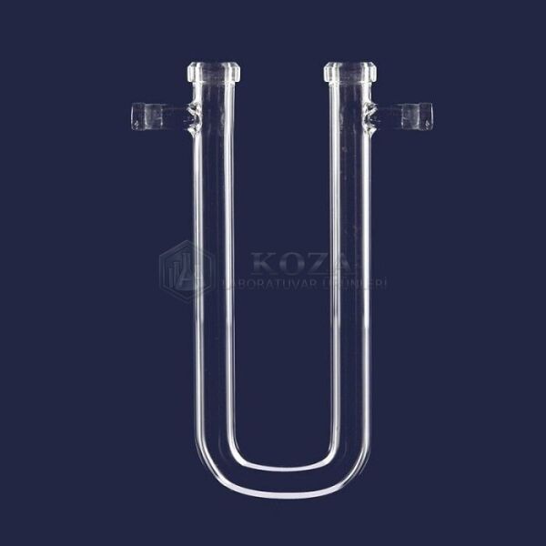 ISOLAB 065.62.130 kurutma tüpü - U şekilli - 130 mm - çap : 13 mm - dişi şilif : NS 14/23 (1 adet)